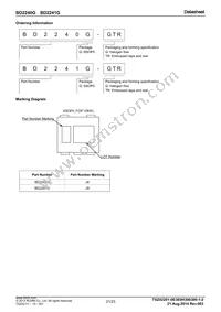 BD2240G-GTR Datasheet Page 21
