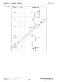 BD2243G-GTR Datasheet Page 21