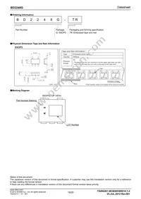 BD2248G-GTR Datasheet Page 19