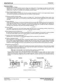 BD2270HFV-LBTR Datasheet Page 14