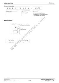 BD2270HFV-LBTR Datasheet Page 16