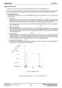 BD2270HFV-TR Datasheet Page 12