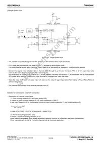 BD27400GUL-E2 Datasheet Page 13