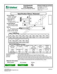 BD280-1927-25/16-W Datasheet Cover