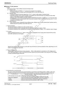 BD2802GU-E2 Datasheet Page 23