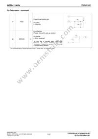 BD28411MUV-E2 Datasheet Page 5