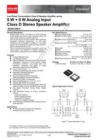 BD28412MUV-E2 Datasheet Cover