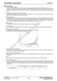BD30IC0WHFV-GTR Datasheet Page 20
