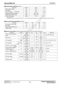 BD33HC5MEFJ-ME2 Datasheet Page 4
