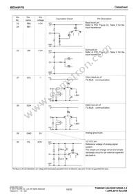 BD3491FS-E2 Datasheet Page 18