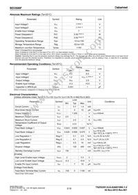 BD3506F-E2 Datasheet Page 3