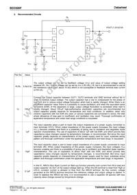 BD3506F-E2 Datasheet Page 11