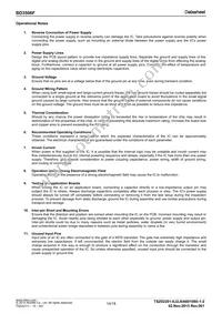 BD3506F-E2 Datasheet Page 14