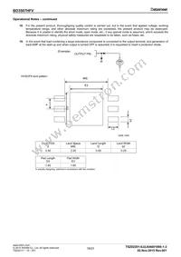 BD3507HFV-TR Datasheet Page 18