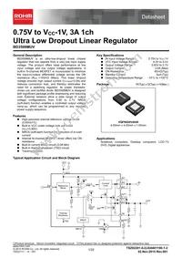 BD3509MUV-E2 Datasheet Cover