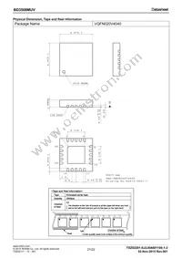 BD3509MUV-E2 Datasheet Page 21