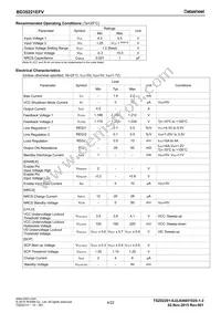 BD3522EFV-E2 Datasheet Page 4