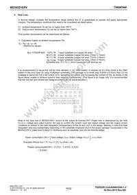 BD3522EFV-E2 Datasheet Page 16