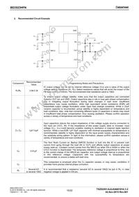 BD3523HFN-TR Datasheet Page 15