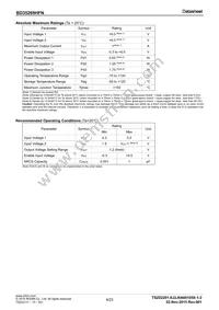 BD35269HFN-TR Datasheet Page 4