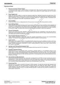 BD35269HFN-TR Datasheet Page 19