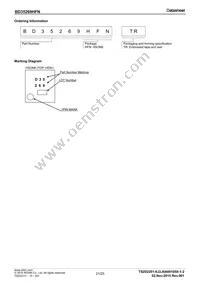 BD35269HFN-TR Datasheet Page 21