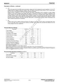 BD3531F-FE2 Datasheet Page 3