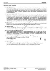 BD3532F-E2 Datasheet Page 12