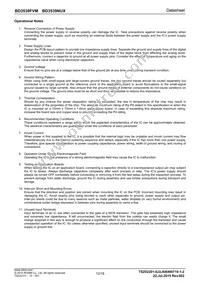 BD3539NUX-TR Datasheet Page 12