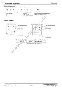 BD3539NUX-TR Datasheet Page 15