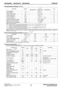 BD3552HFN-TR Datasheet Page 4