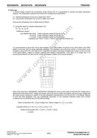 BD3552HFN-TR Datasheet Page 19