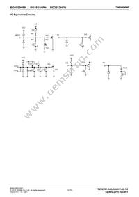 BD3552HFN-TR Datasheet Page 21