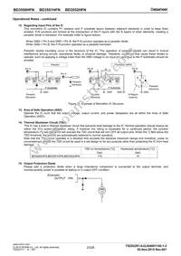 BD3552HFN-TR Datasheet Page 23