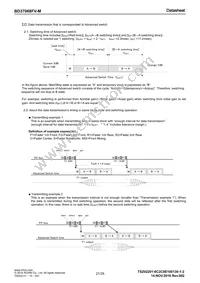 BD37068FV-ME2 Datasheet Page 21