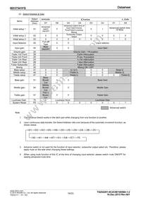 BD37541FS-E2 Datasheet Page 14