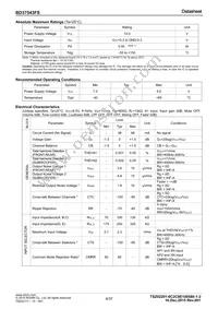 BD37543FS-E2 Datasheet Page 4