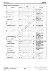 BD37544FS-E2 Datasheet Page 5