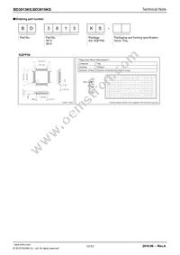 BD3813KS-E2 Datasheet Page 17