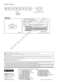 BD3822FS-E2 Datasheet Page 8