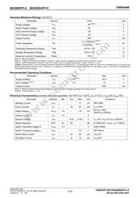 BD3925FP-CE2 Datasheet Page 3