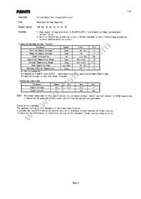 BD3930FP-E2 Datasheet Cover