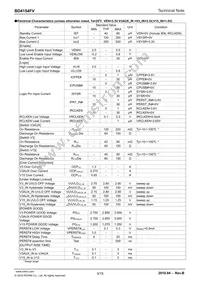BD4154FV-E2 Datasheet Page 3