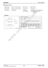 BD4154FV-E2 Datasheet Page 15