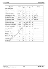 BD4157MUV-E2 Datasheet Page 4