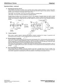 BD42530FP2-CE2 Datasheet Page 22