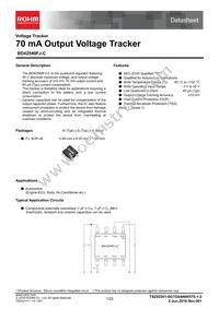 BD42540FJ-CE2 Datasheet Cover