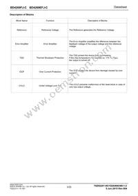 BD4269EFJ-CE2 Datasheet Page 3