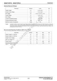 BD4271FP2-CE2 Datasheet Page 4