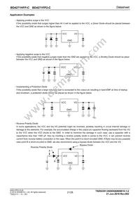 BD4271FP2-CE2 Datasheet Page 21